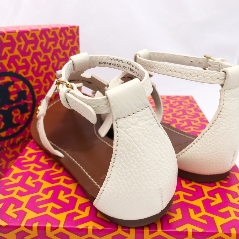 Tory Burch Phoebe Sandals ivory white - Picture 7 of 8